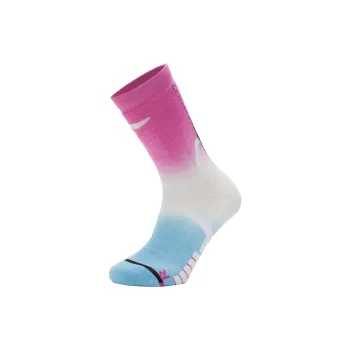 LiNing Mid Calf Socks Unisex 1 Pack Blue Pink