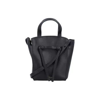 Mulberry Cow Leather Tote Bag Shopping Bag Shoulder Bag Crossbody Bag Handbag Mini Women's Black
