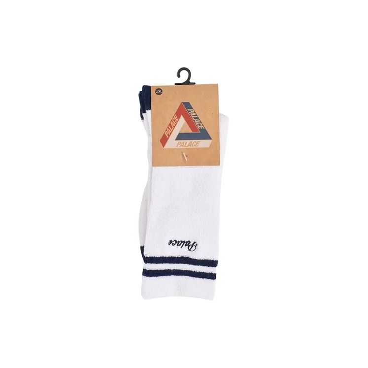 PALACE Towelling Sock 'White'-1