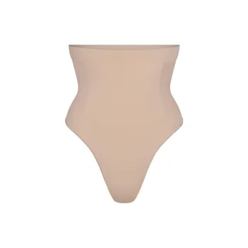 SKIMS SEAMLESS SCULPT HIGH-WAISTED THONG Underpants Women's MICA/Mica White