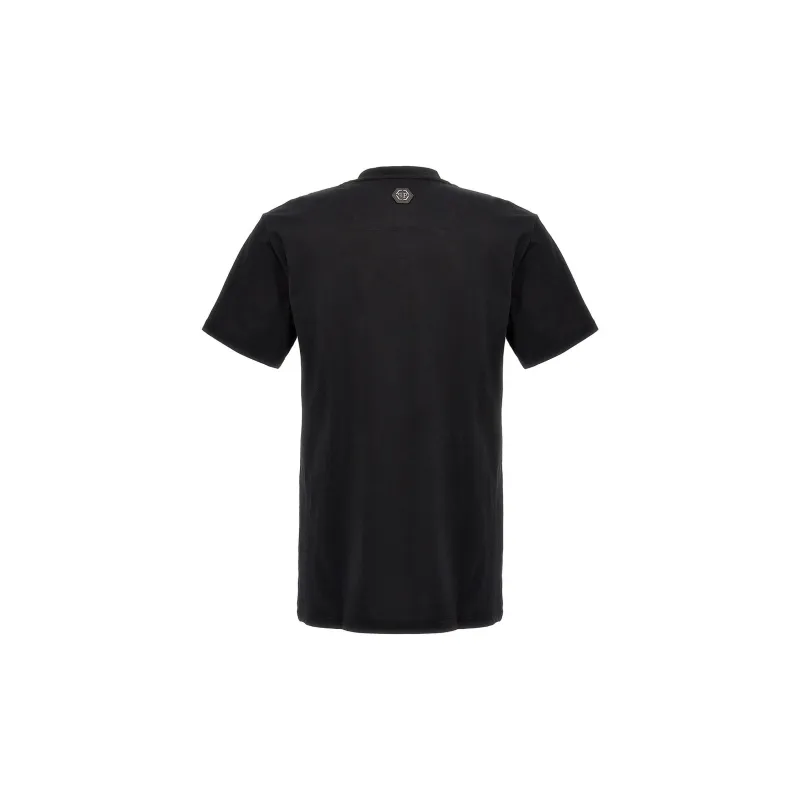 PHILIPP PLEIN Logo Printed Crewneck T-Shirt-1