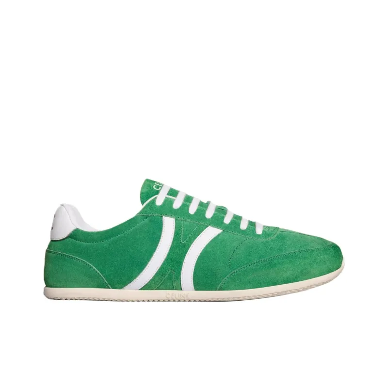 CELINE Triomphe Low Top Casual Shoes Men's Green-1