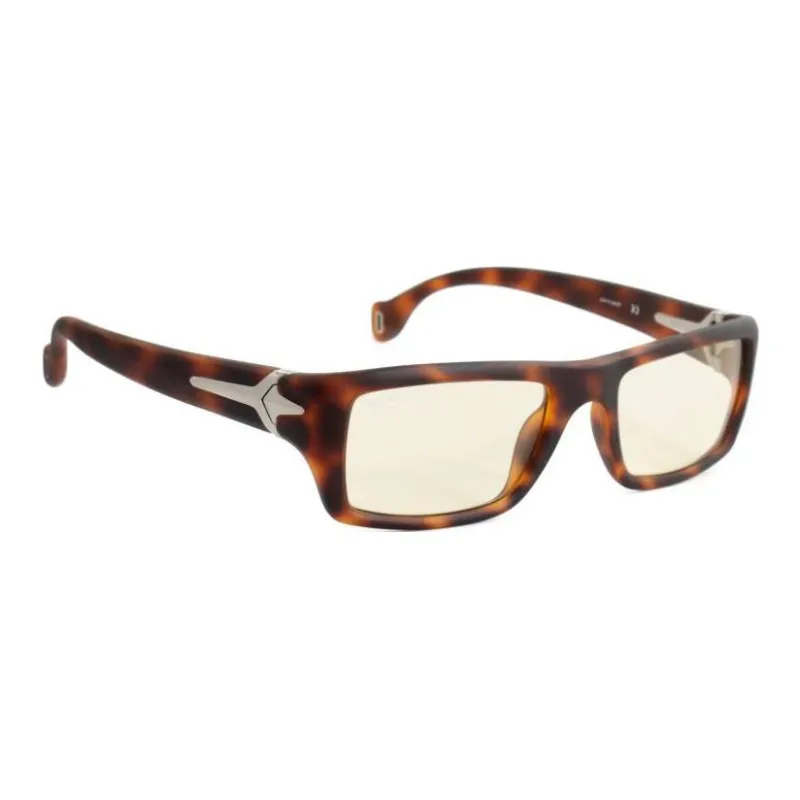 Police Glutamate Square Sunglasses Men's Brown-2