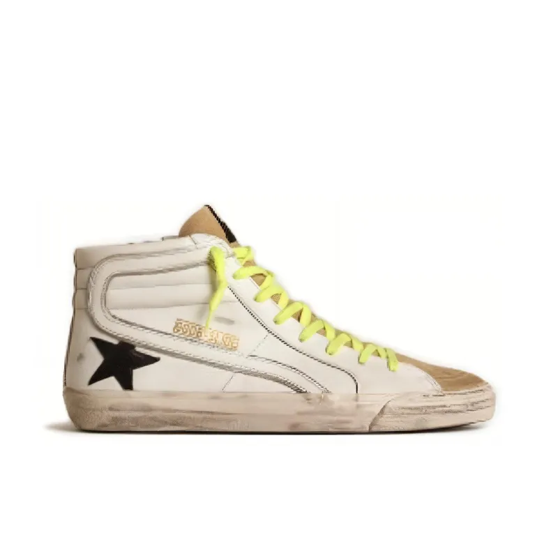 Golden Goose Slide Stylish Skateboarding Shoes Men's White-1