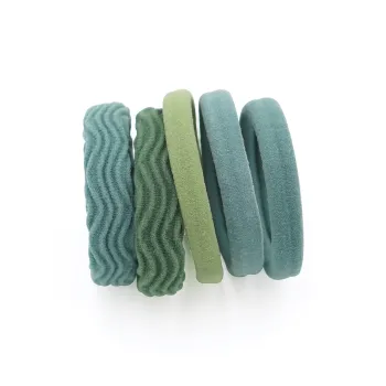 GOODY FASHION NOW Cotton Hair Tie Hair Tie Rubber Band Hair Accessory Headpiece Women's