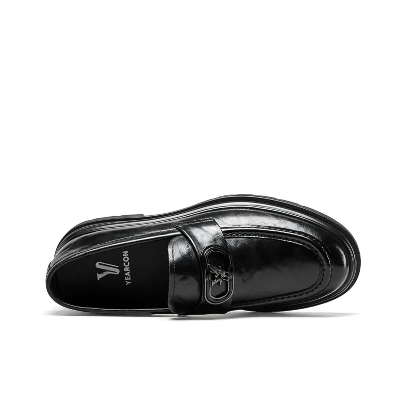 YEARCON Loafers Men Black-6