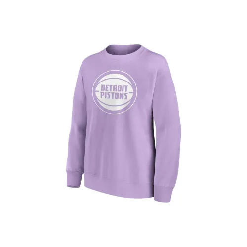 NBA Detroit Pistons Sweatshirts Women's Purple