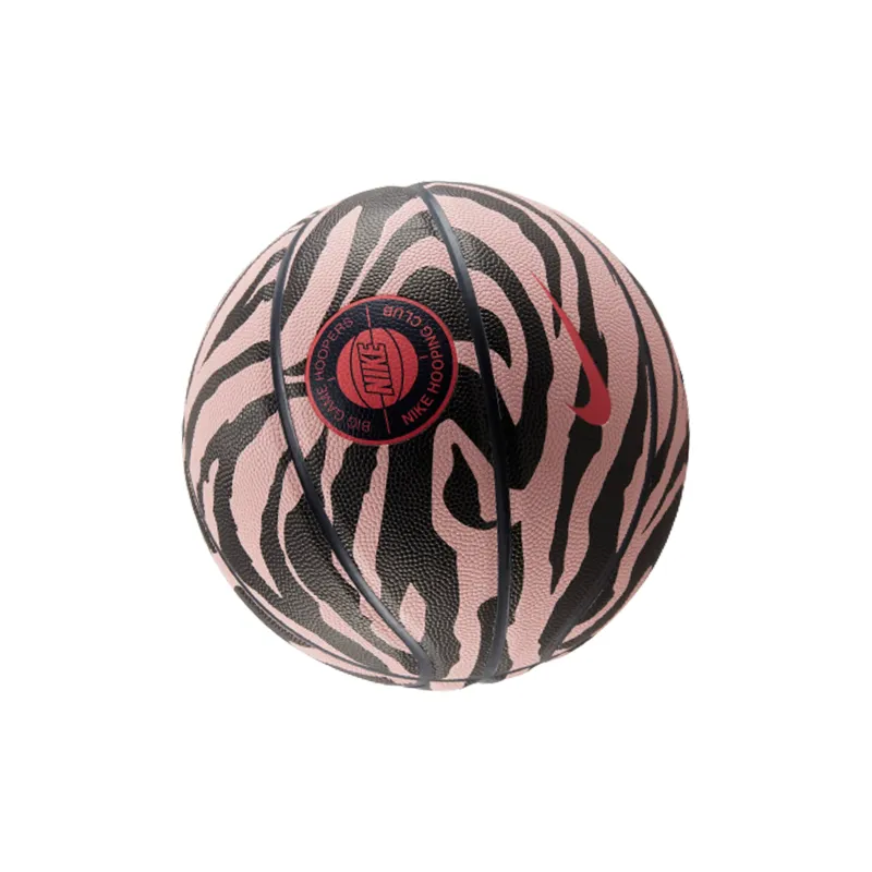 Nike Artificial Leather Basketball Black Pink Size 7 Ball Training Competition Unisex-3