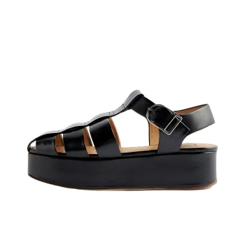 GABRIELA HEARST Roman Sandals Women's Black