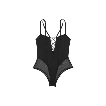 Victoria's Secret Bodysuits Women's Black