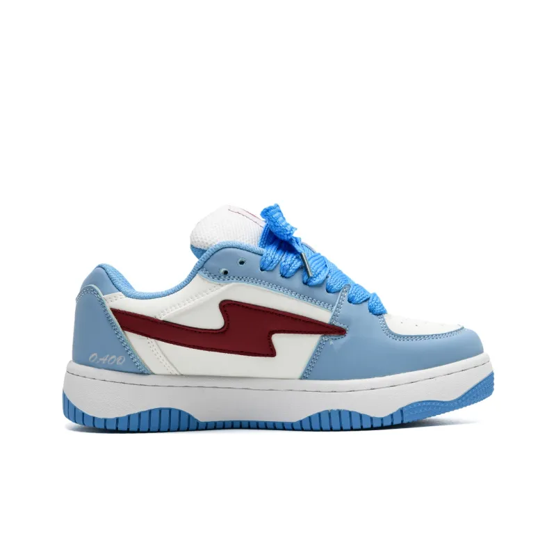 OAOQ Wear-resistant And Lightweight Low-Top Casual Shoes Unisex Light Moon-5
