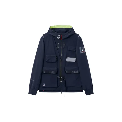 NAUTICA Jackets Men Navy Blue