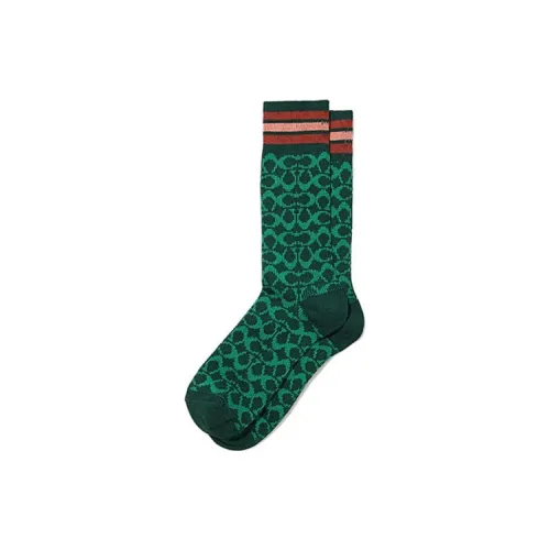 COACH Women's Mid-Calf Socks