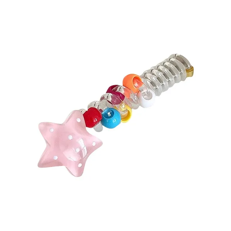 Water jade Hair Ties Women's-2