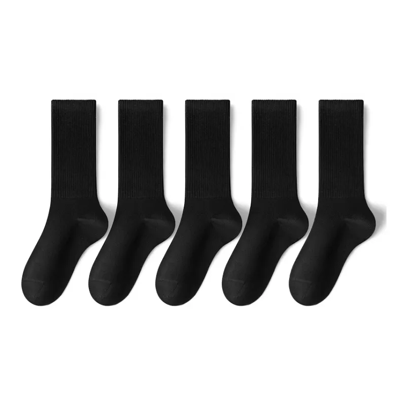 B&C.Room SS24 Mid Calf Socks Fall Winter Unisex 5 Pack-2