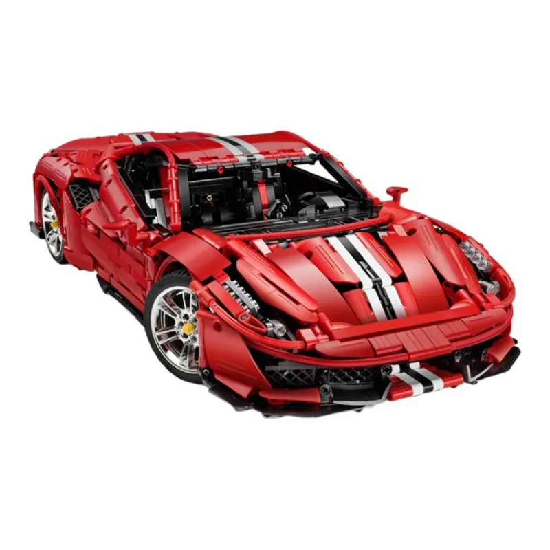 CADA Bruno Technic Ferrari Italian Super Car Building Blocks 3187pcs C61042/61043-2