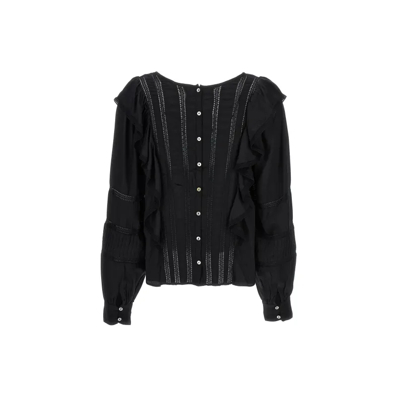 LOVESHACKFANCY Devika Blouse-1