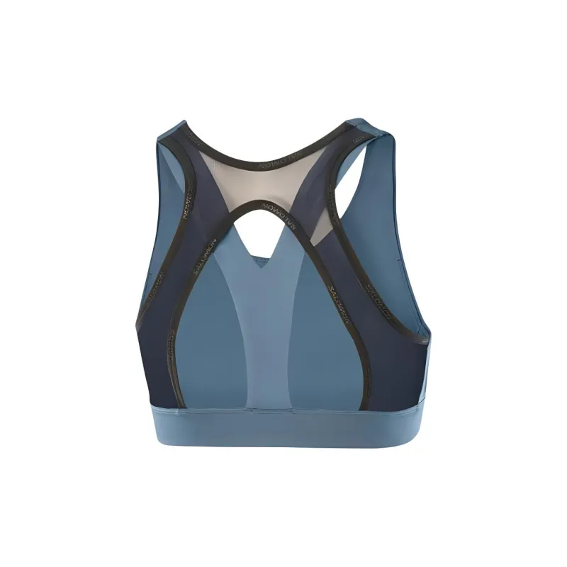 SALOMON CROSS RUN Sports Underwear Women's Light Blue-1
