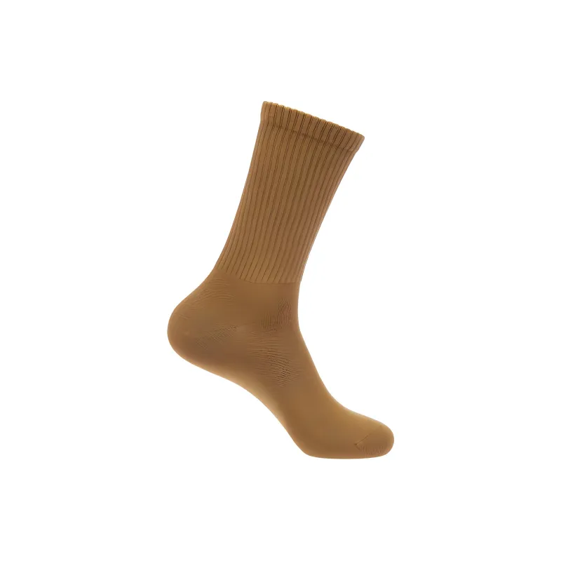 New Balance Knee-High Socks Men's 1 Pack Brown-1