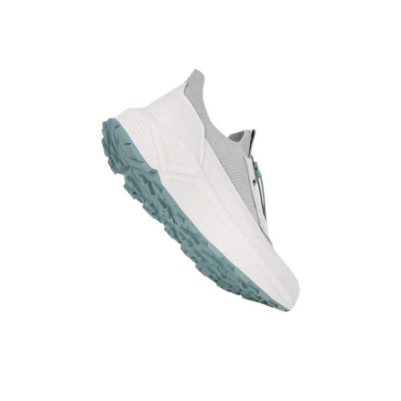 DESCENTE DUALIS Urban Commuting Slip Resistant And Breathable Low Top Casual Shoes Men's White-3