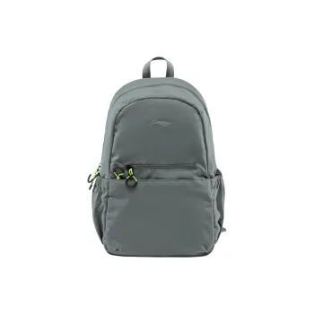 LiNing Running Collection Polyester Backpack Unisex Shadow Gray