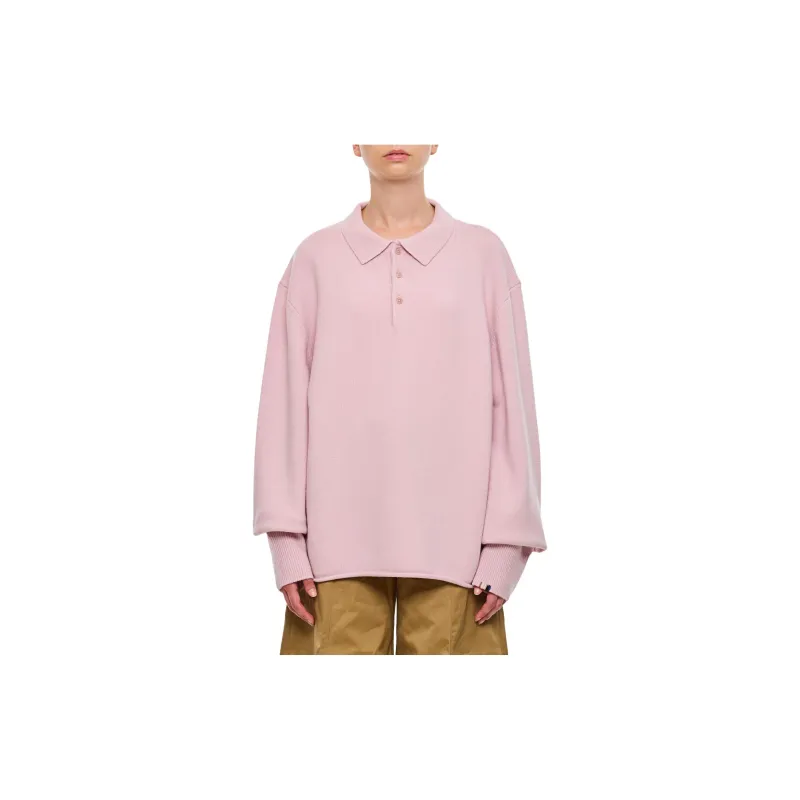 EXTREME CASHMEREX Polo Shirt Women's Pink-1