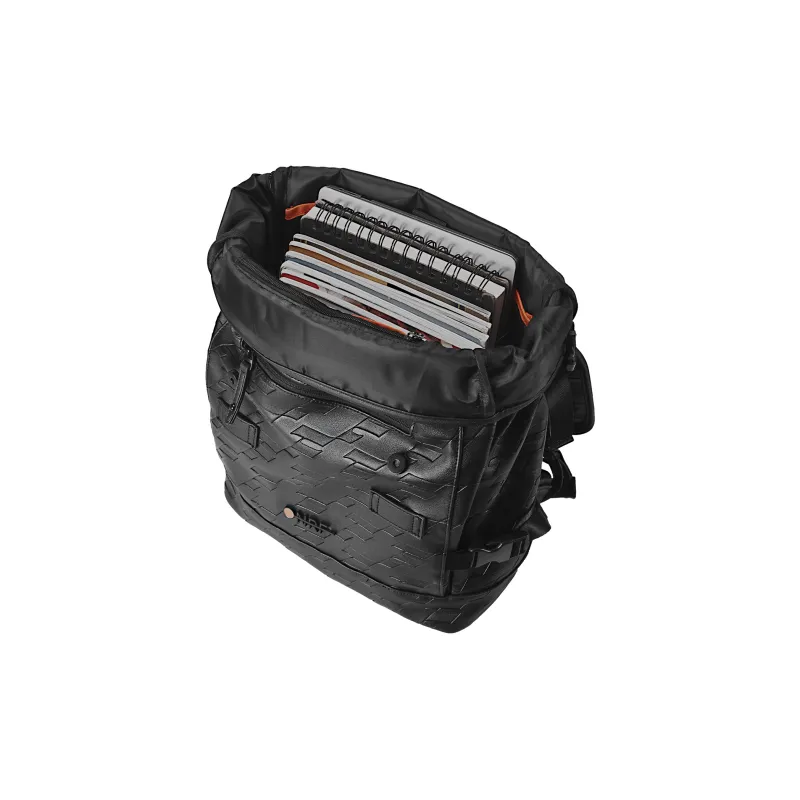 ONRF PVC, Polyester Backpack Tubas Unisex Black-17