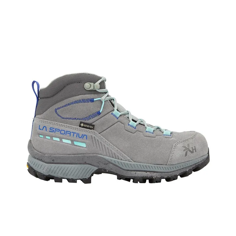 LA SPORTIVA Wear-Resistant High-Top Outdoor Shoes Women's Gray-1