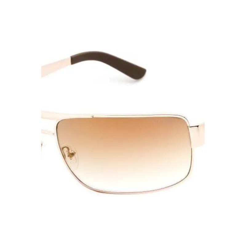 GUESS Metal Aviator Sunglasses Unisex Gold-1