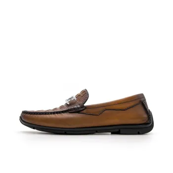 Satchi Loafers Gommino Loafers Men's Coffee