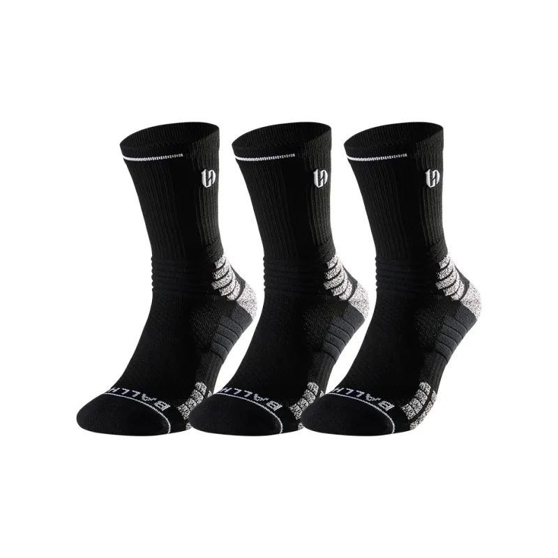 BALLHO Basketball Socks Men's 3 Pack-3