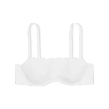 Victoria's Secret PINK BRALETTES & BRA TOPS SEAMLESS LIGHTLY LINED BRALETTE Bra Women's Optical White