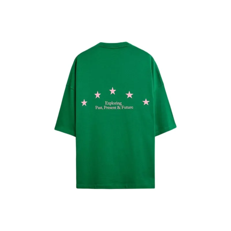 ZARA T-Shirts Men Dark Green-1
