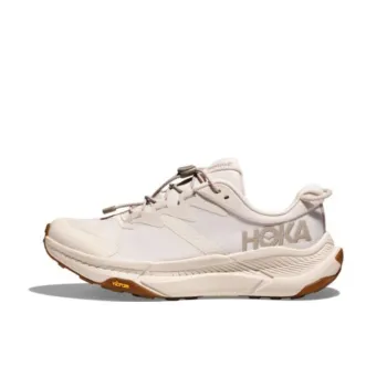 HOKA ONE ONE Transport Anti Slip Wear Resistant Low Top Trekking Shoes Women's Ecru