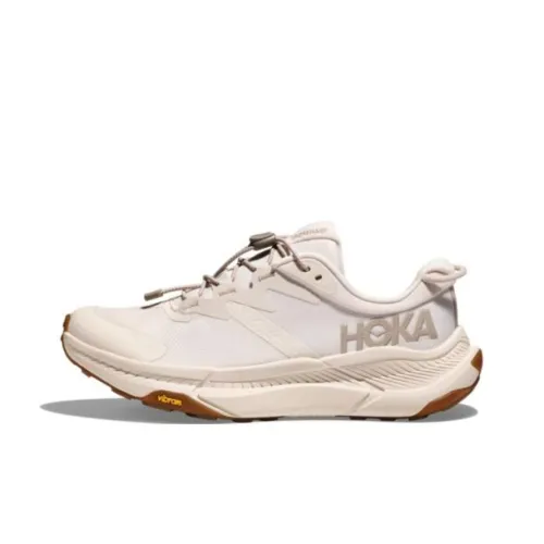 HOKA ONE ONE Transport Anti-Slip Wear-Resistant Low-Top Trekking Shoes Women's Ecru