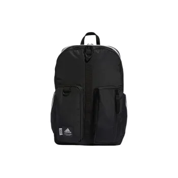 Adidas Iconic 3 Stripes Backpack Black/White