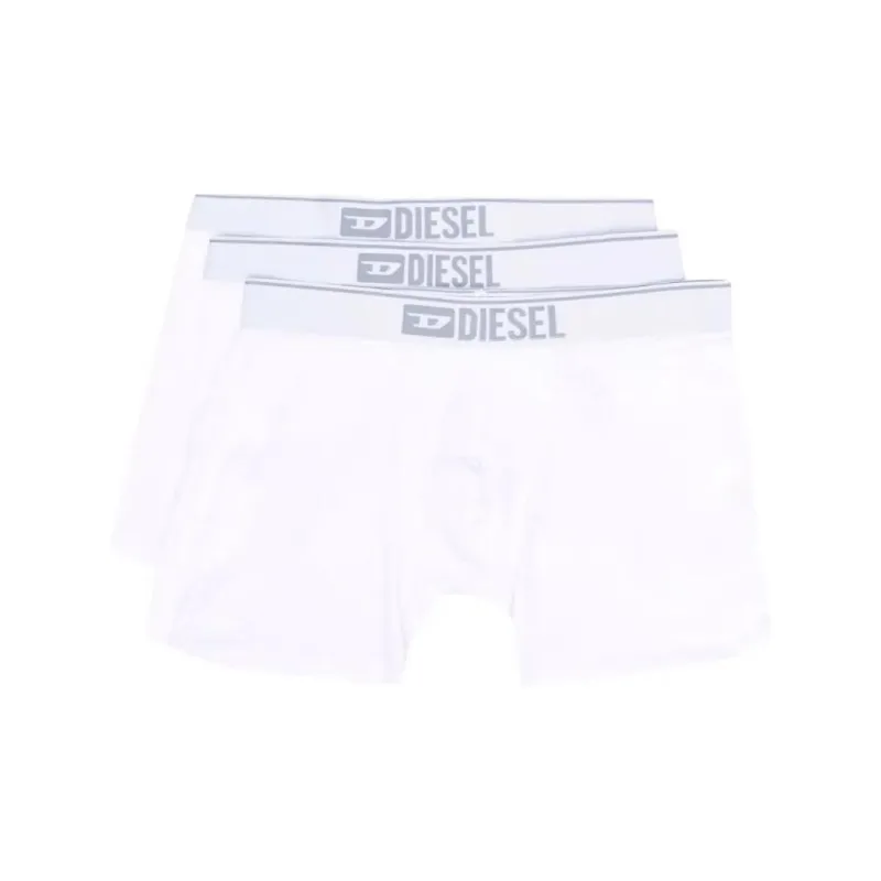 DIESEL Umbx Damien Three Pack Logo Embroidered Boxers Set-0