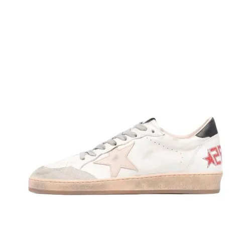 Golden Goose Ball Star Skateboard Shoes Men Low-Top White