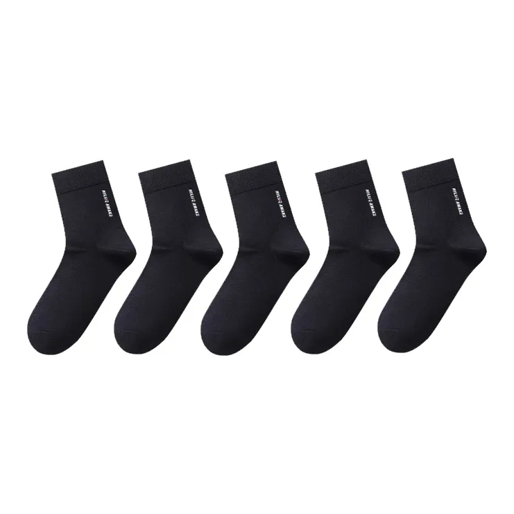 HLA SS23 Mid Calf Socks Men's 5 Pack-5
