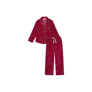 Victoria's Secret Pajama Set Women's Red