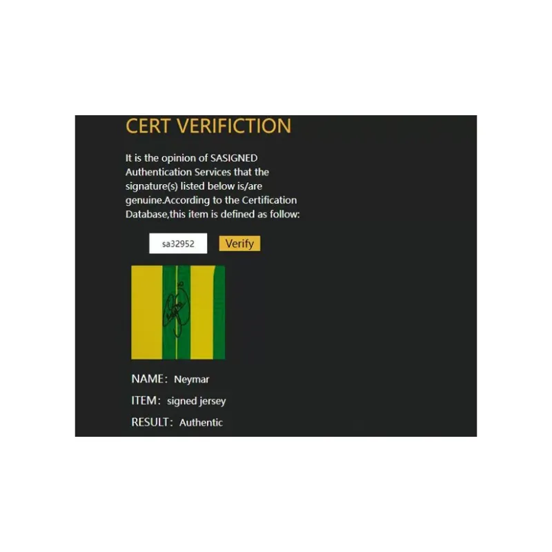 Three For Neymar 2018 World Cup Brazil Signed Soccer Apparel Jersey Framed Includes Certificate-5
