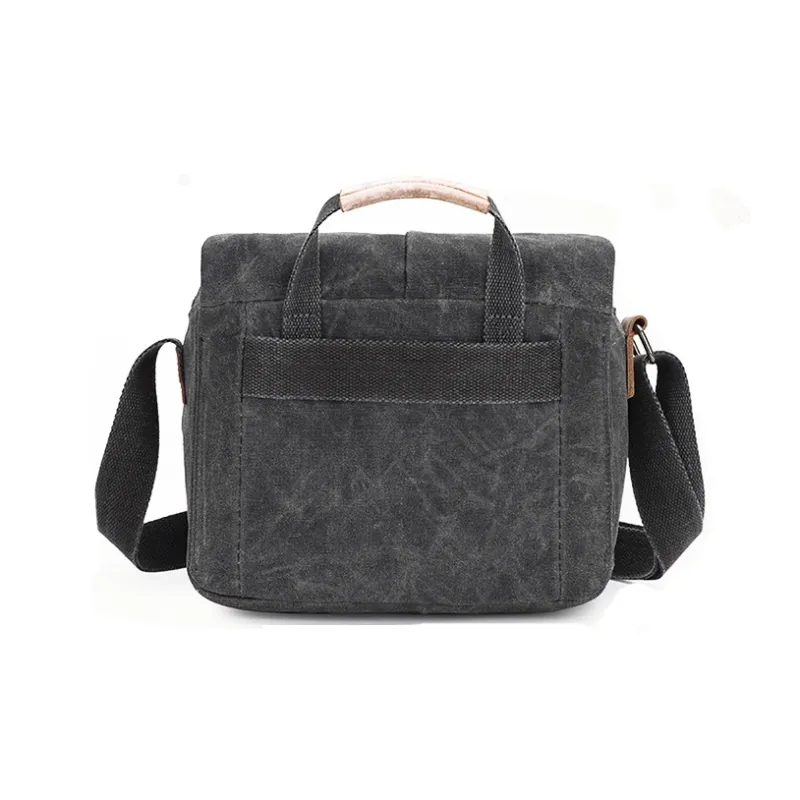 H YXIANG Canvas Shoulder Bag Regular Men's Khaki/Dark Gray/Army Green-6