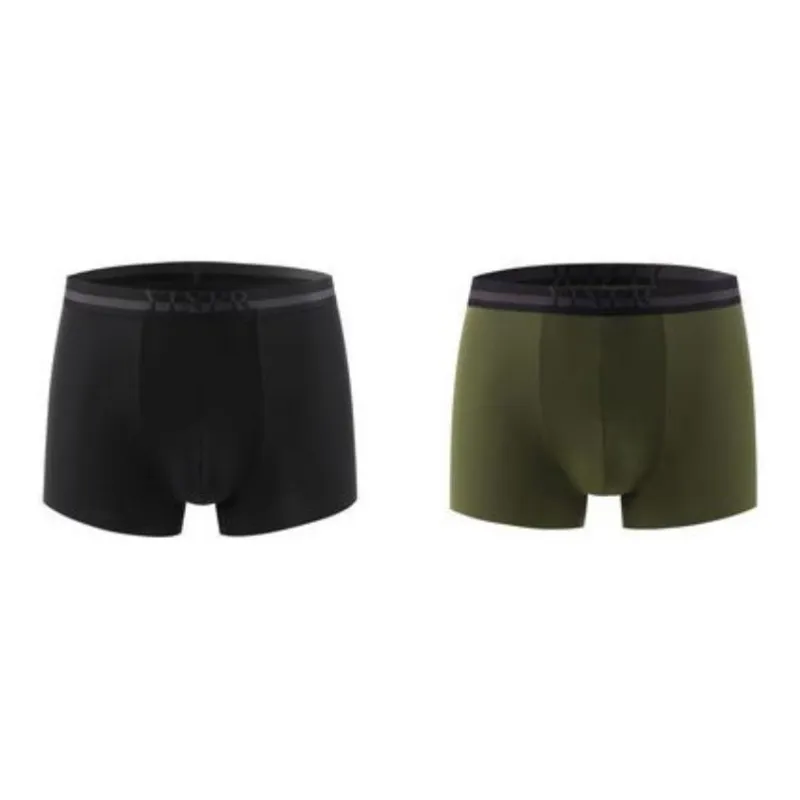 Yiner Life Solid Color Boxer Briefs Men's-6