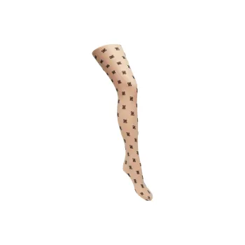 FENDI Nylon Logo Stockings 'Tan'