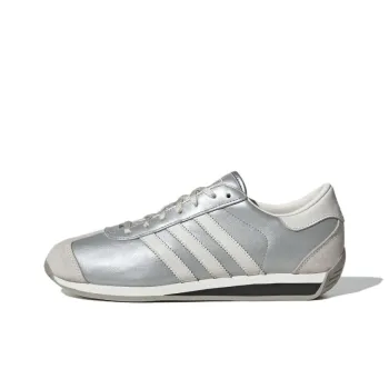 Adidas Originals Country 2 Anti Slip Wear Resistant Low Top Running Shoes Unisex Silver