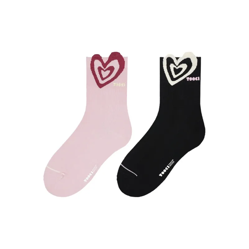 TOOCI Unisex Mid Calf Socks-3