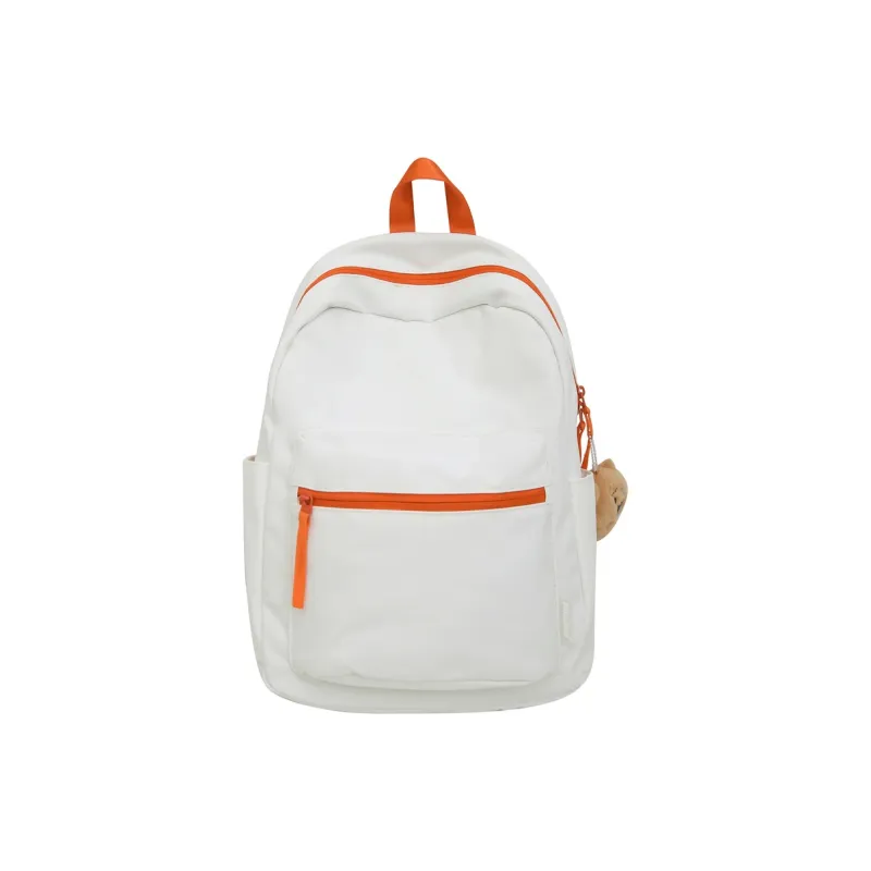 NX DOUGHNUT Nylon Backpack Unisex Custard/Cherry Blossom Pink/Mint Green/White/Purple-12