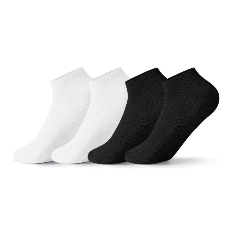SHIWAJI No-Show Socks Men's 4 Pack-5