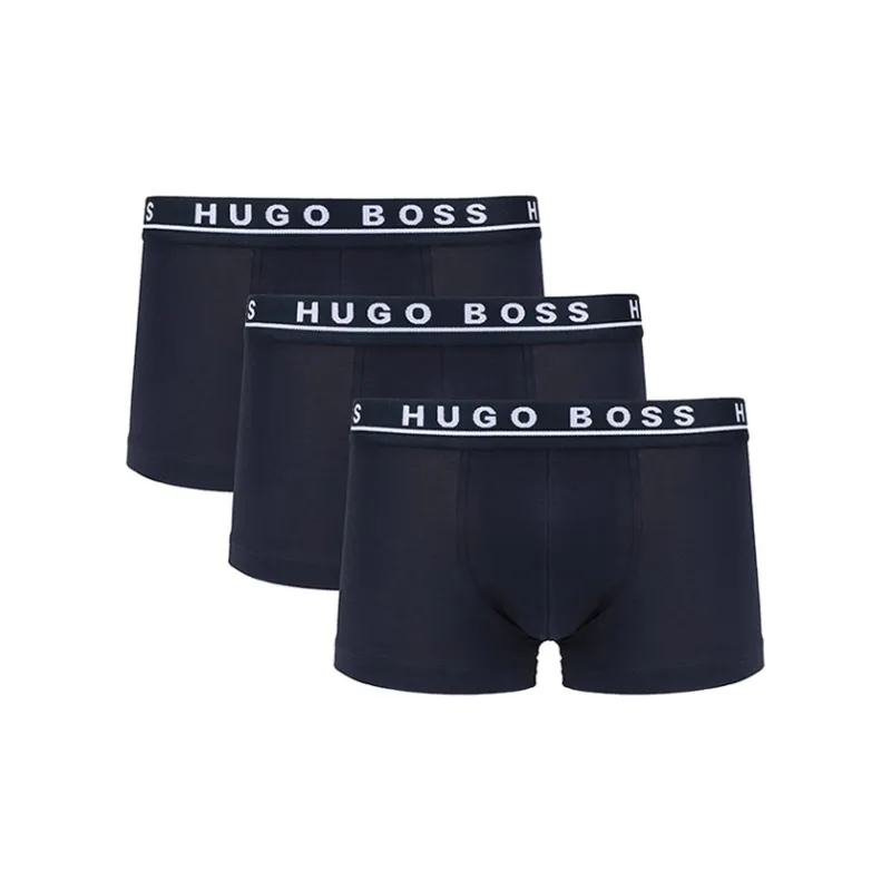HUGO BOSS SS21 Underpants Men's 1 Set 3 Pack Dark Blue-0