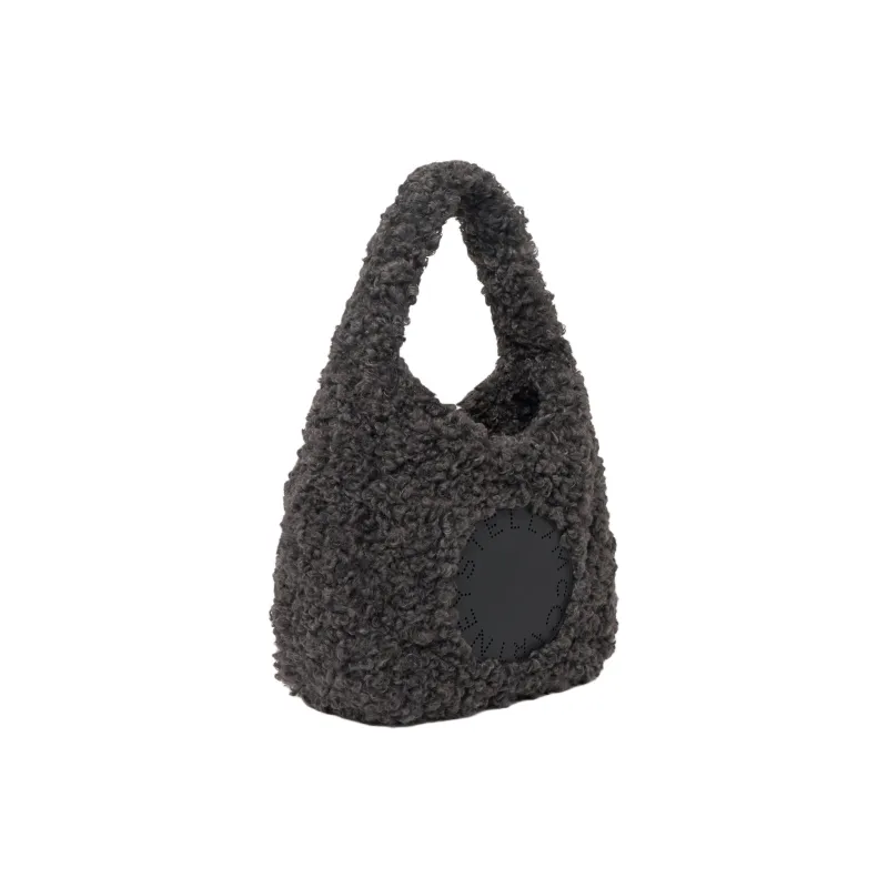 Stella McCartney Logo Plush Teddy Large Tote Bag-1